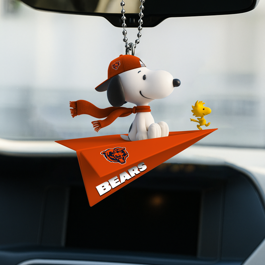 Premium NFL CHI x SNP Car Ornament V1 DATND TANTD