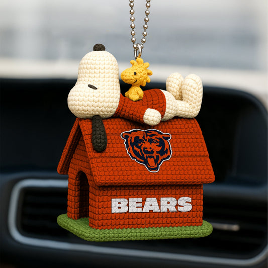 Premium NFL CHI x SNP Knitted Car Ornament V8 NMD NHM