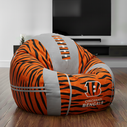 Premium NFL CIN Lounge Bean Chair V1 NMD TTV