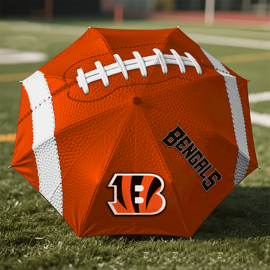 Premium NFL CIN Open Folding Umbrella V1 NMD TTV