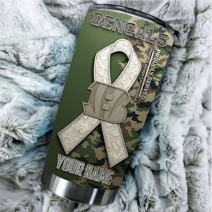 Premium NFL CIN Proudly Served Tumbler V1 NMD TTV