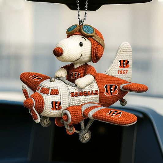 Premium NFL CIN x SNP Knitted Car Ornament V6 NMD NHM