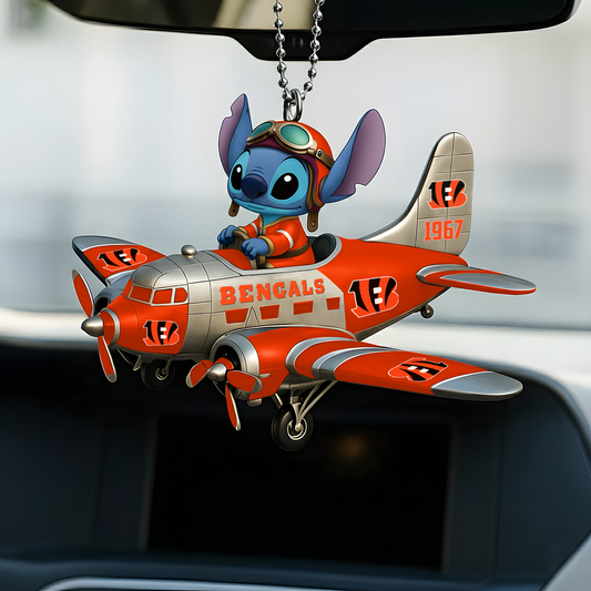 Premium NFL CIN x ST Car Ornament V1 DatND DVT