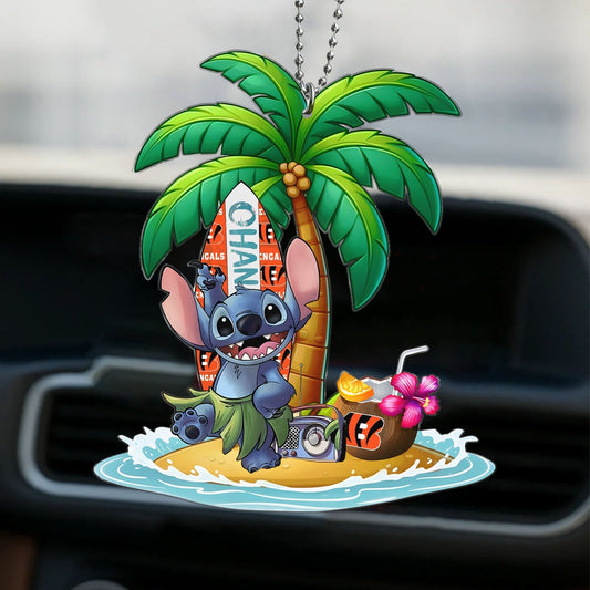Premium NFL CIN x ST Hawai Car Ornament DatND DVT