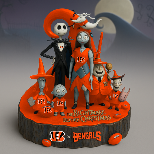 Premium NFL CIN x TNBC Acrylic Plaque V4 NMD TTV