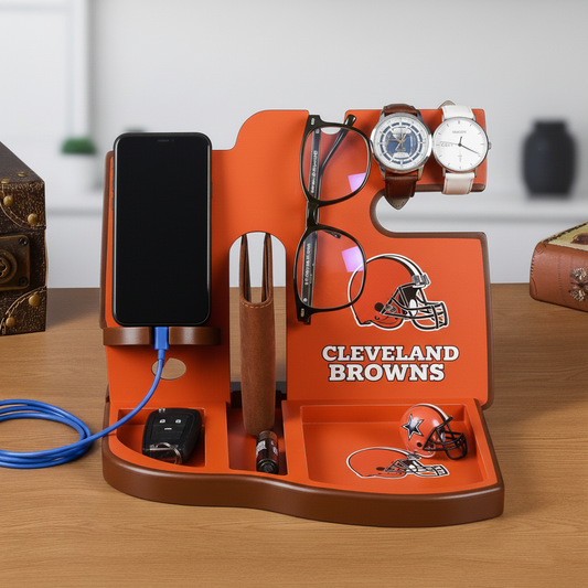 Premium NFL CLE Desktop Storage Stand V1 NMD TTV