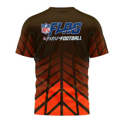 Premium NFL CLE Flag Football T-shirt V1 NMD TTV