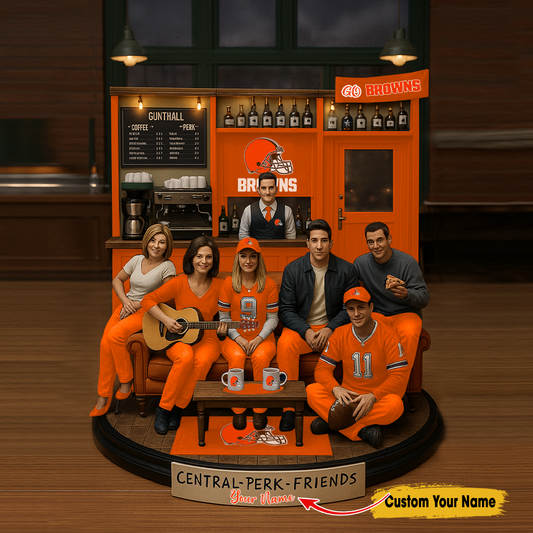 Premium NFL CLE x FR Acrylic Plaque V3 NMD TTV