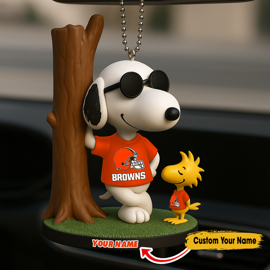 Premium NFL CLE x SNP Car Ornament V5 NMD  TTV