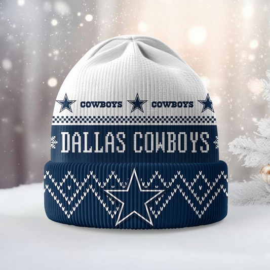 Premium NFL DAL Beanie Hat V1 NMD TTV