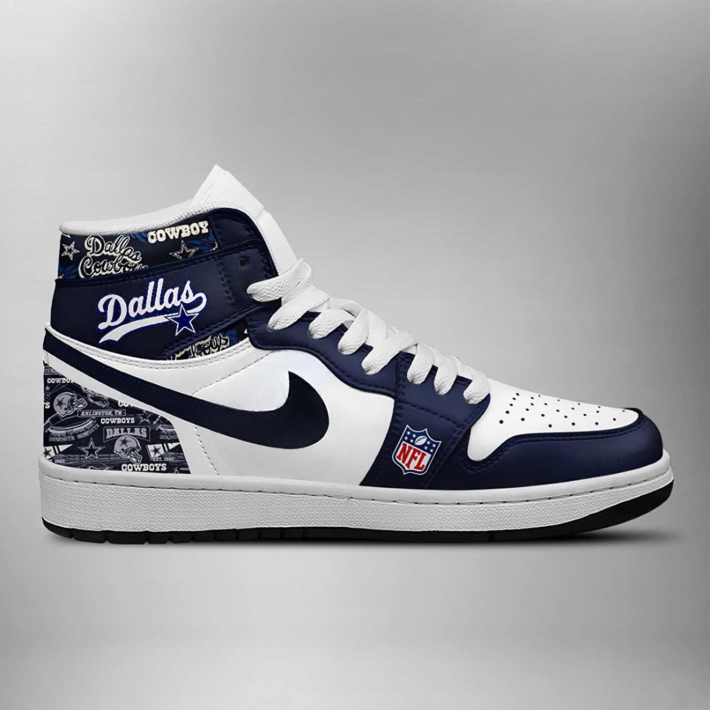 Premium NFL DAL Classic High-Top Sneaker V1 NMD 111125 TTV