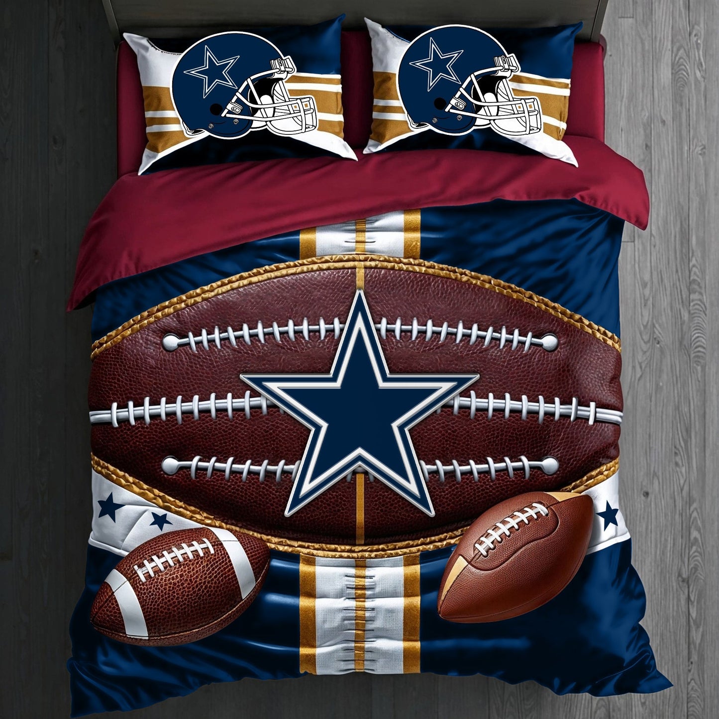 Premium NFL DAL Piece Bedding Set V1 NMD NHM