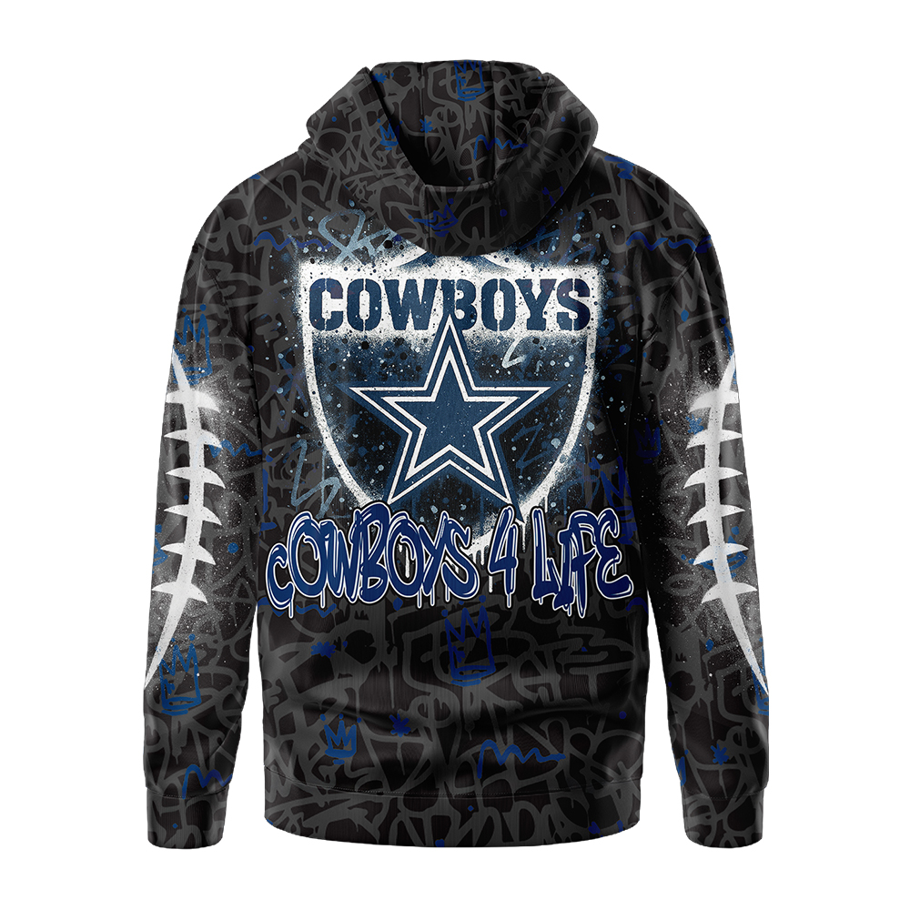 Premium NFL DAL Special Graffiti Hoodie V2 NMD  TTV