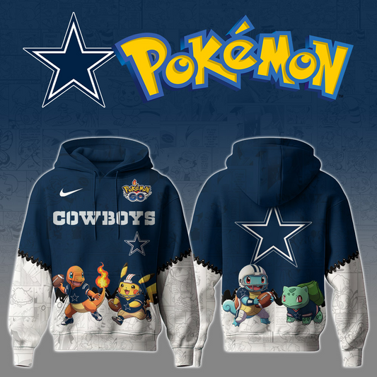 Premium NFL DAL x Pokemon Hoodie V1 NMD TTV