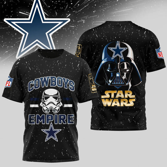 Premium NFL DAL x Star Wars 3D Shirt NDT NHM