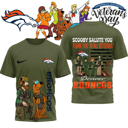 Premium NFL DEN x SCO Salute Veterans T-shirt V15 NMD NHM
