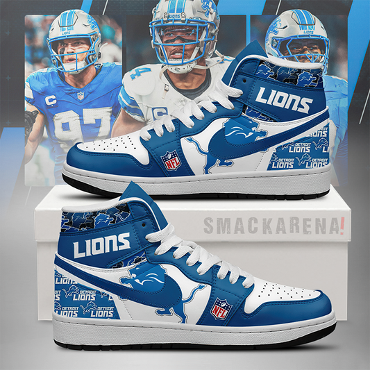 Premium NFL DET Classic High-Top Sneaker V1 NMD 111125 TTV