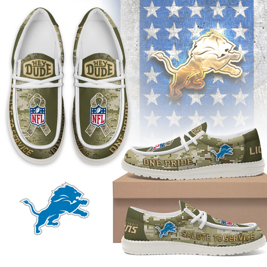 Premium NFL DET Salute to Service Loafer V2 NMD TTV