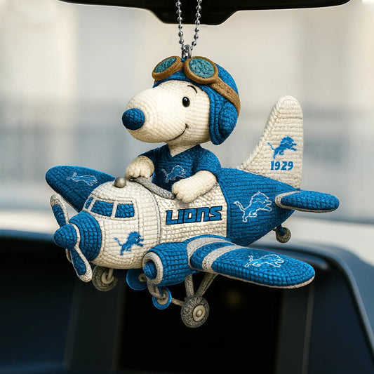 Premium NFL DET x SNP Knitted Car Ornament V6 NMD NHM