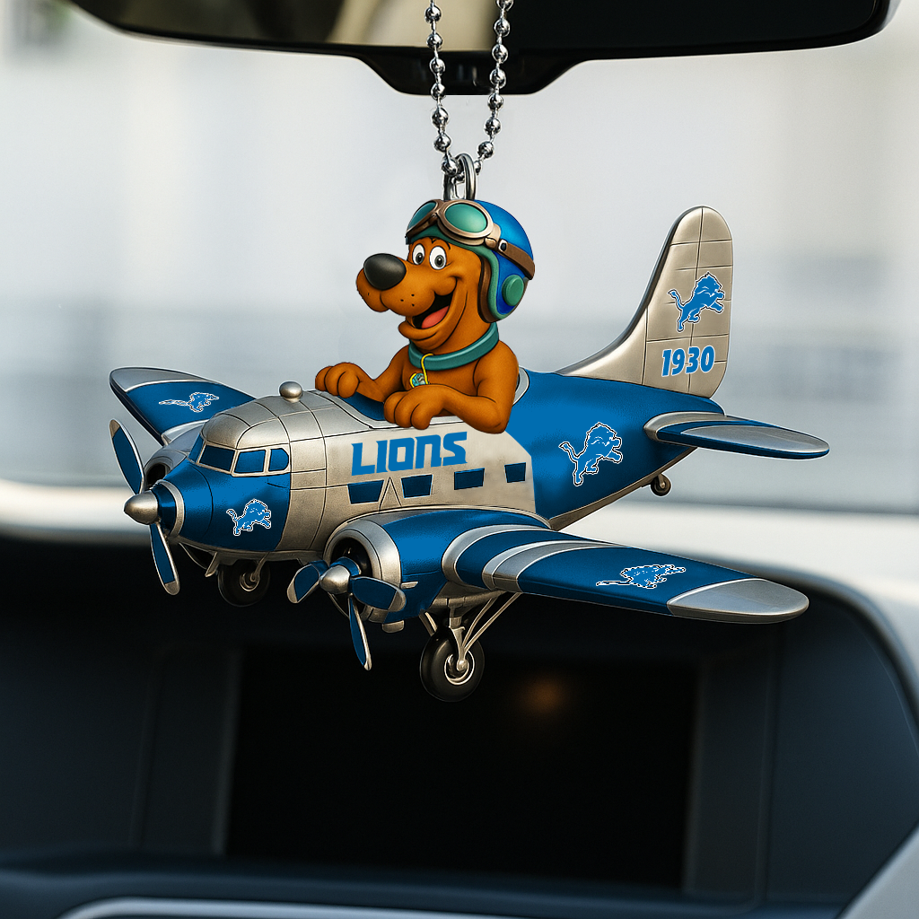 Premium NFL DET x SPD Car Ornament V1 TUANND TDT