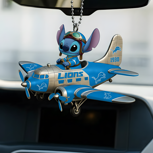 Premium NFL DET x ST Car Ornament V1 DatND DVT