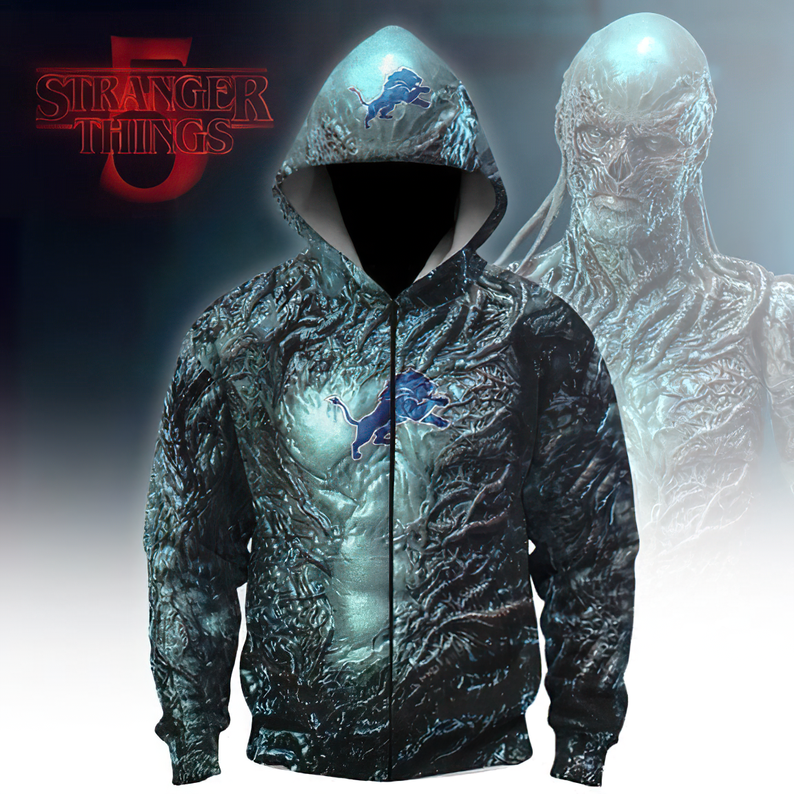 Premium NFL DET x STT Crossover Hoodie V1 NMD TTV