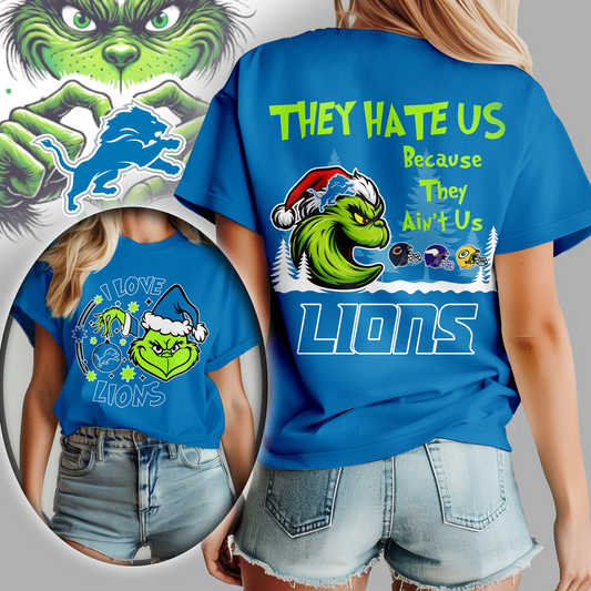 Premium NFL DET x The Grinch They Hate Us V1 NMD TTV