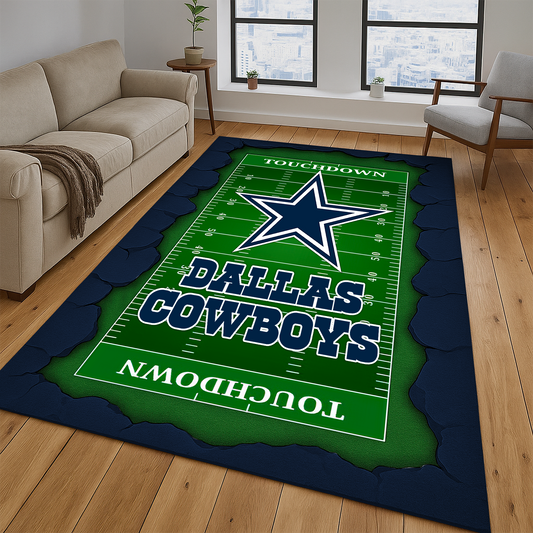 Premium NFL DLCB Cracked Stadium Rug V1 NMD TTV