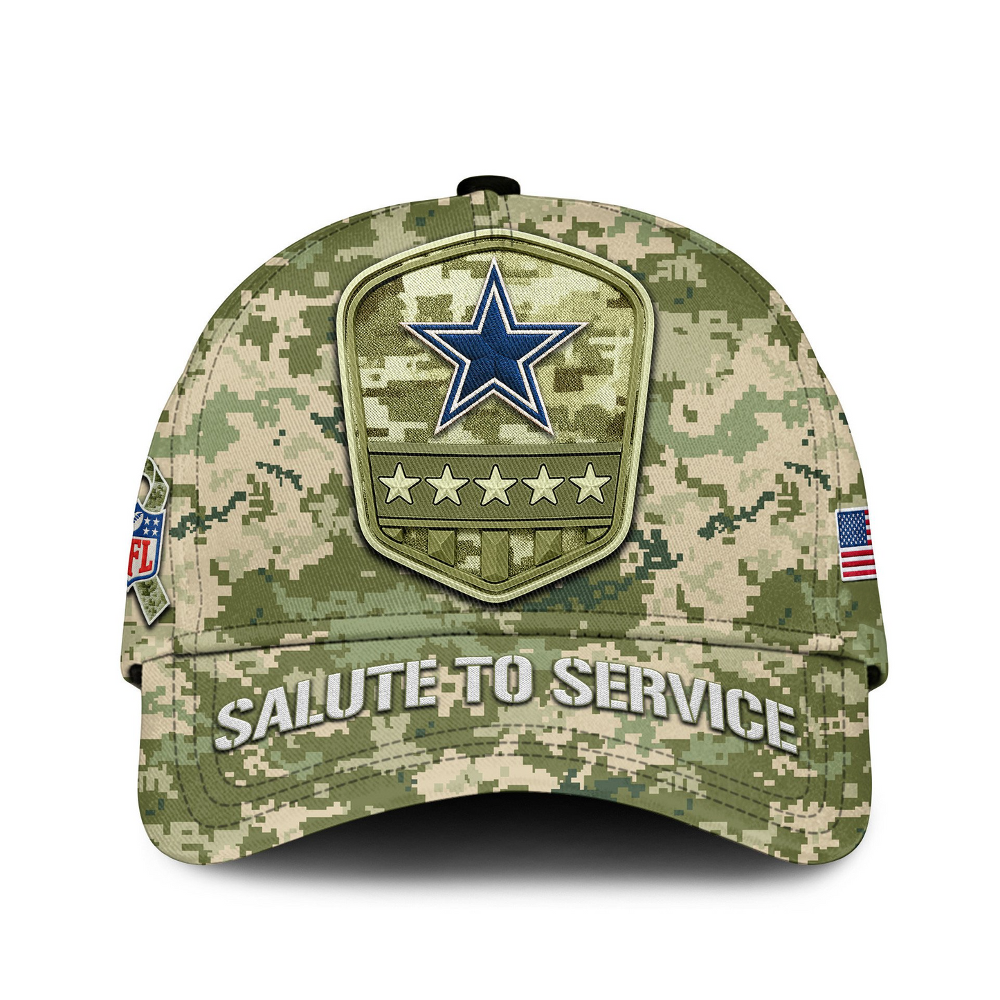 Premium NFL DLCB Salute To Service Cap V14 NMD TTV