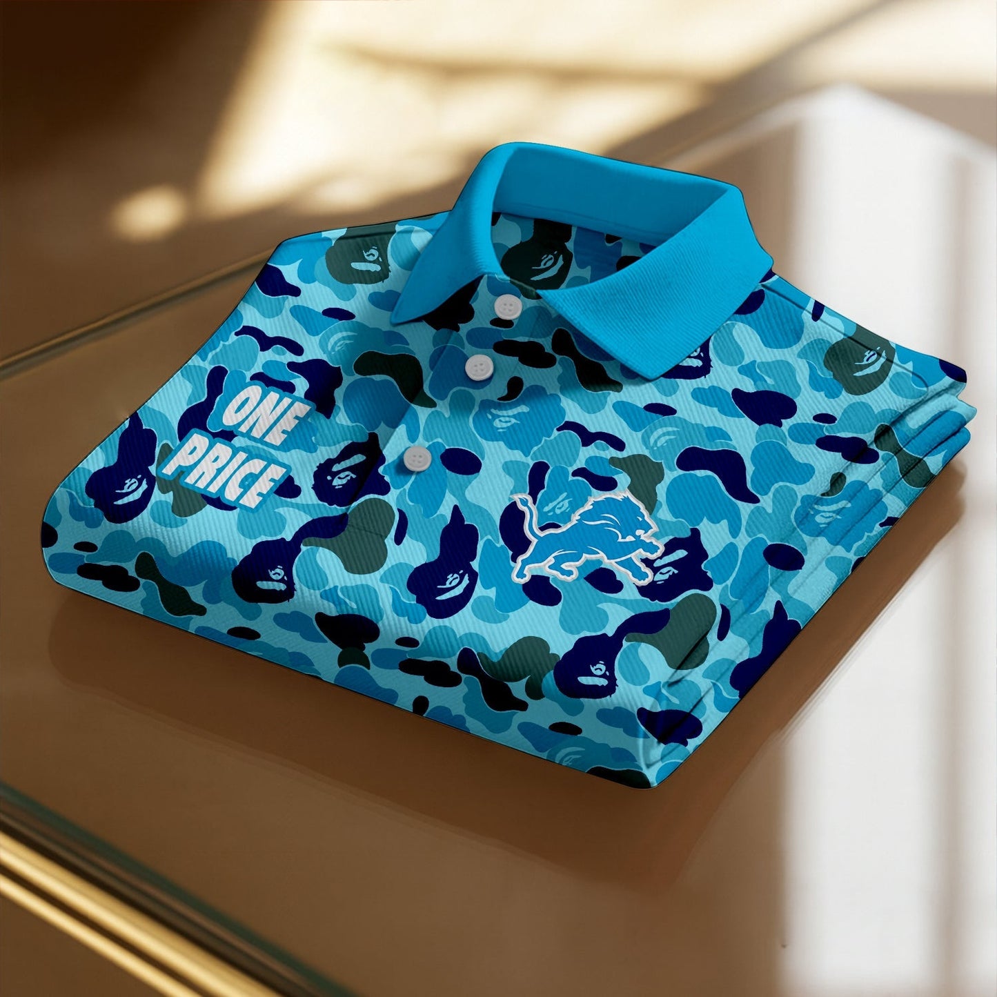 Premium NFL DTLN Urban Fade Camo Polo Shirt V13 NMD TTV