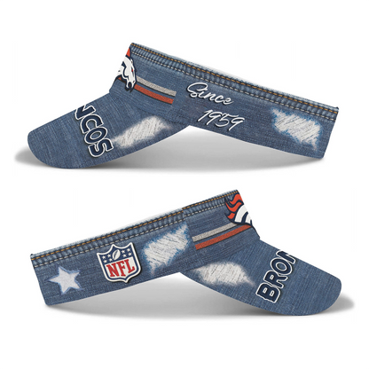 Premium NFL DVBC Denim Sun Visor Cap V2 NMD  DDT TTV