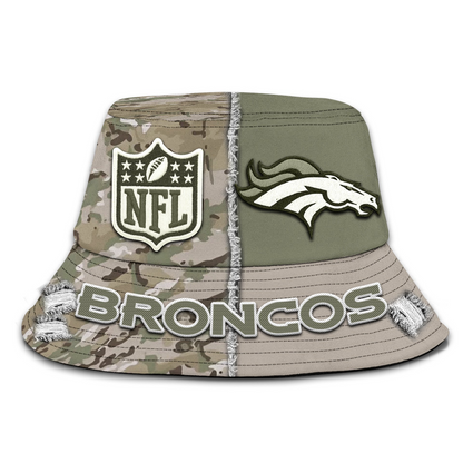 Premium NFL DVBC Salute To Service Bucket Hat NMD  TTV