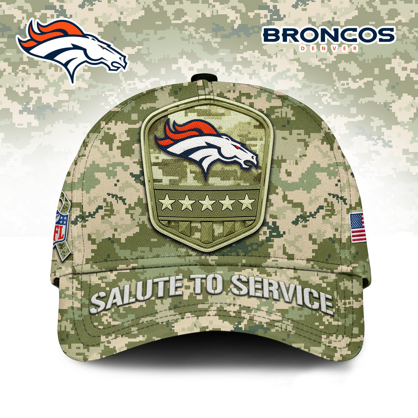 Premium NFL DVBC Salute To Service Cap V14 NMD TTV