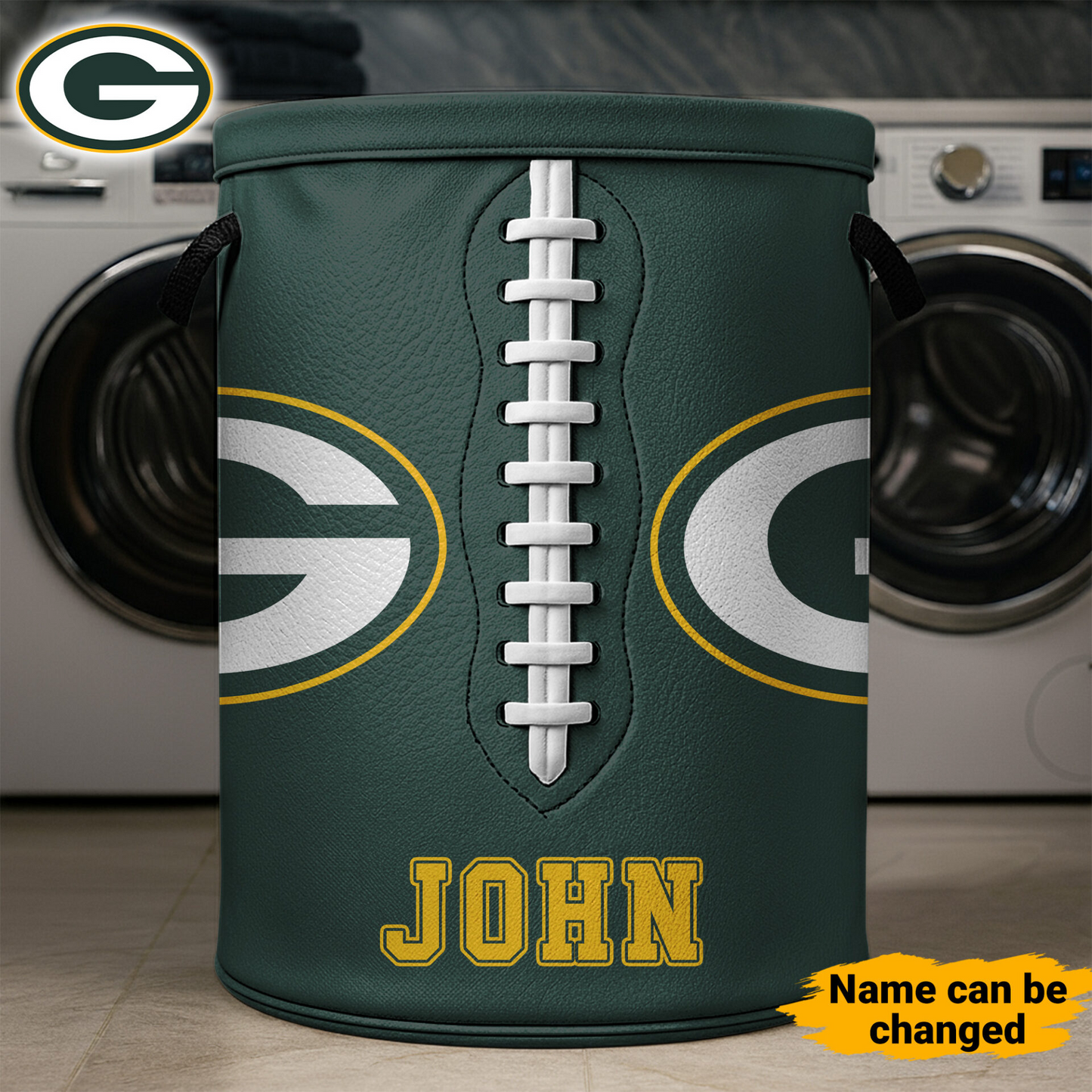 Premium NFL GB Clothes Hamper HI V1 NMD TTV