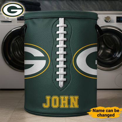 Premium NFL GB Clothes Hamper HI V1 NMD TTV