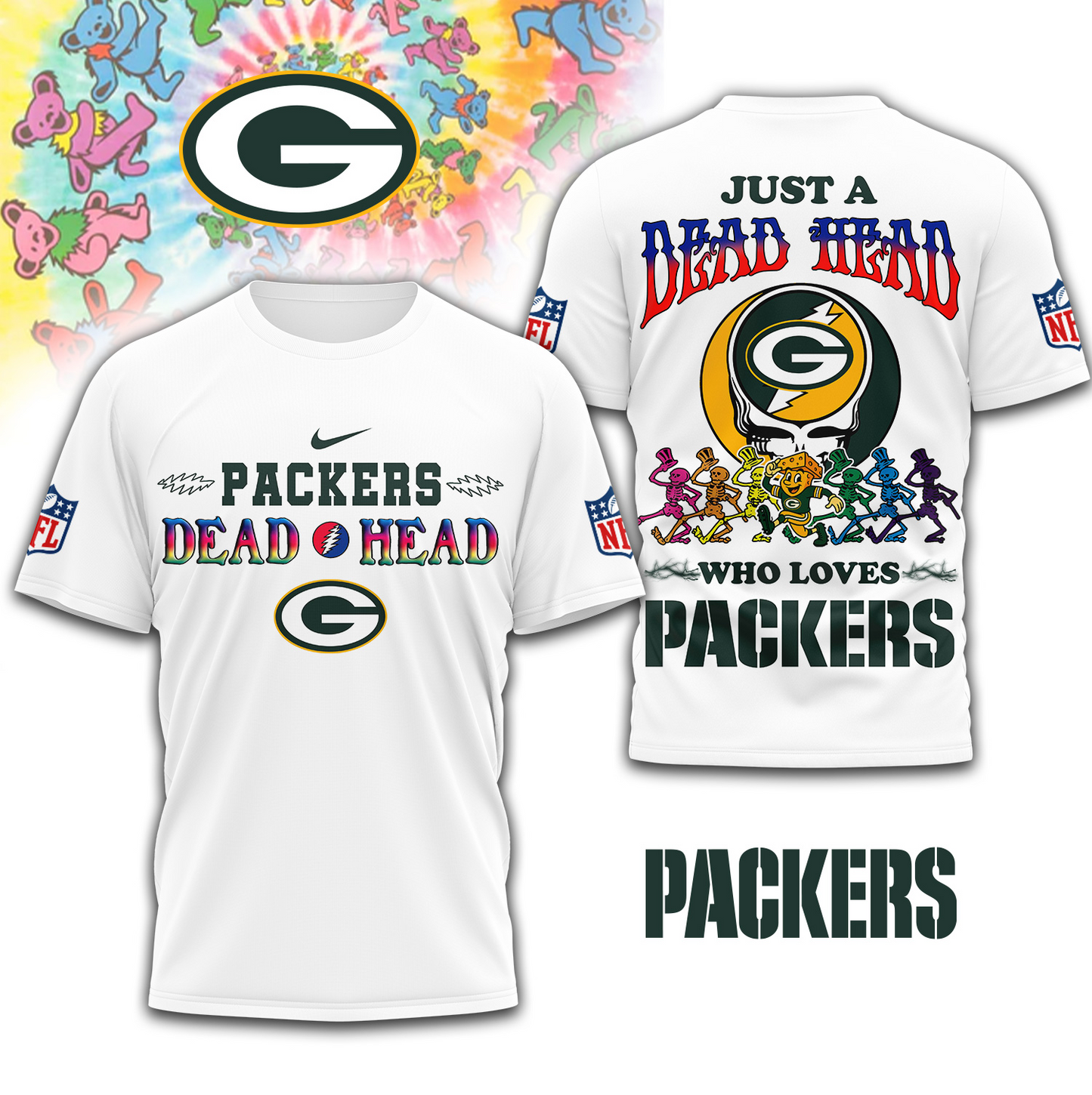Premium NFL GB Deadhead T-shirt V17 NMD TTV.png