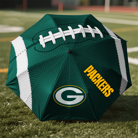 Premium NFL GB Open Folding Umbrella V1 NMD TTV