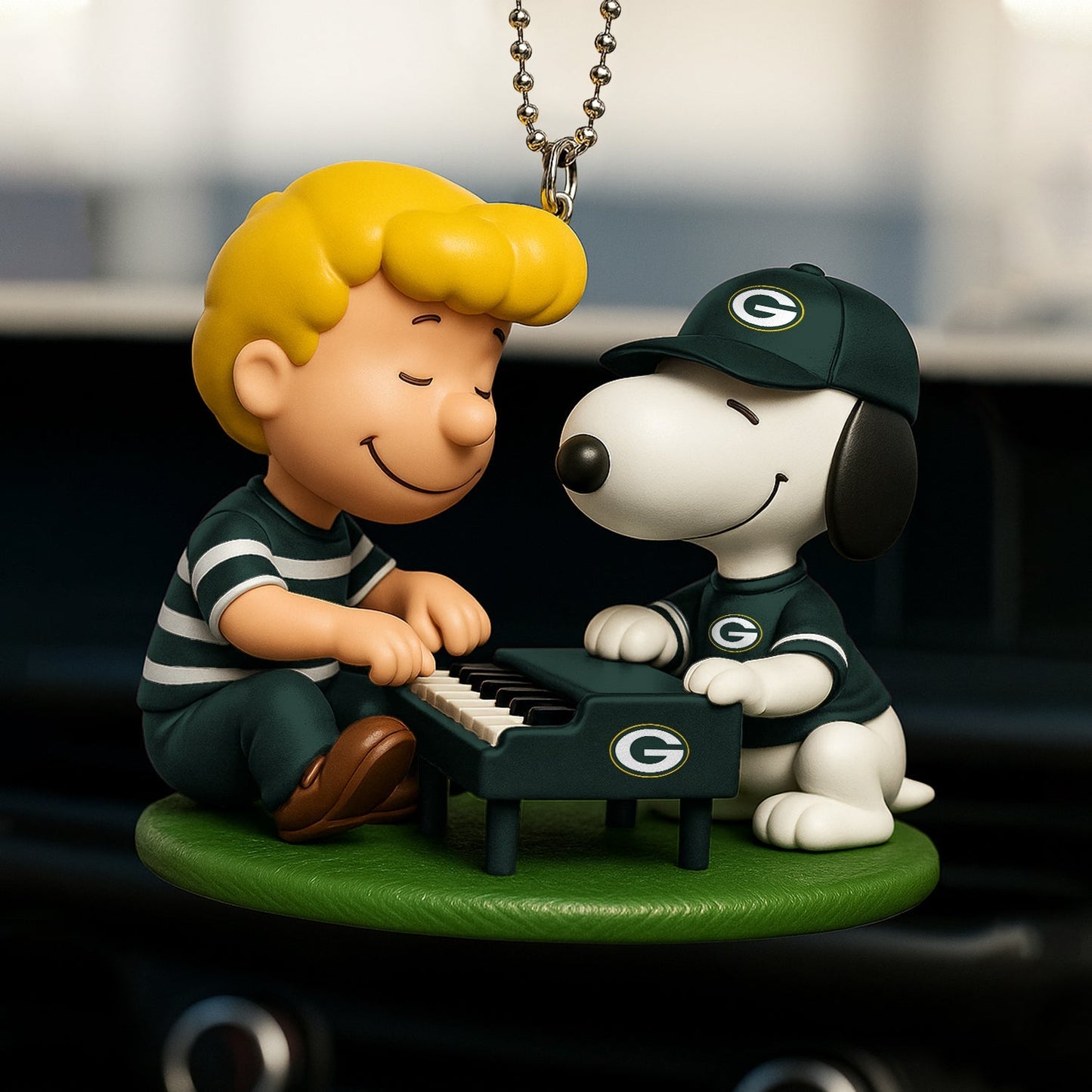 Premium NFL GB x SNP Car Ornament V7 NMD NHM