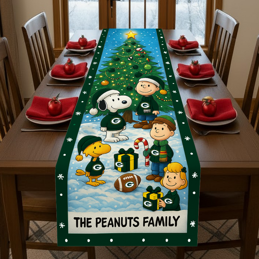 Premium NFL GB x SNP Family Table Runner V1 NMD TTV