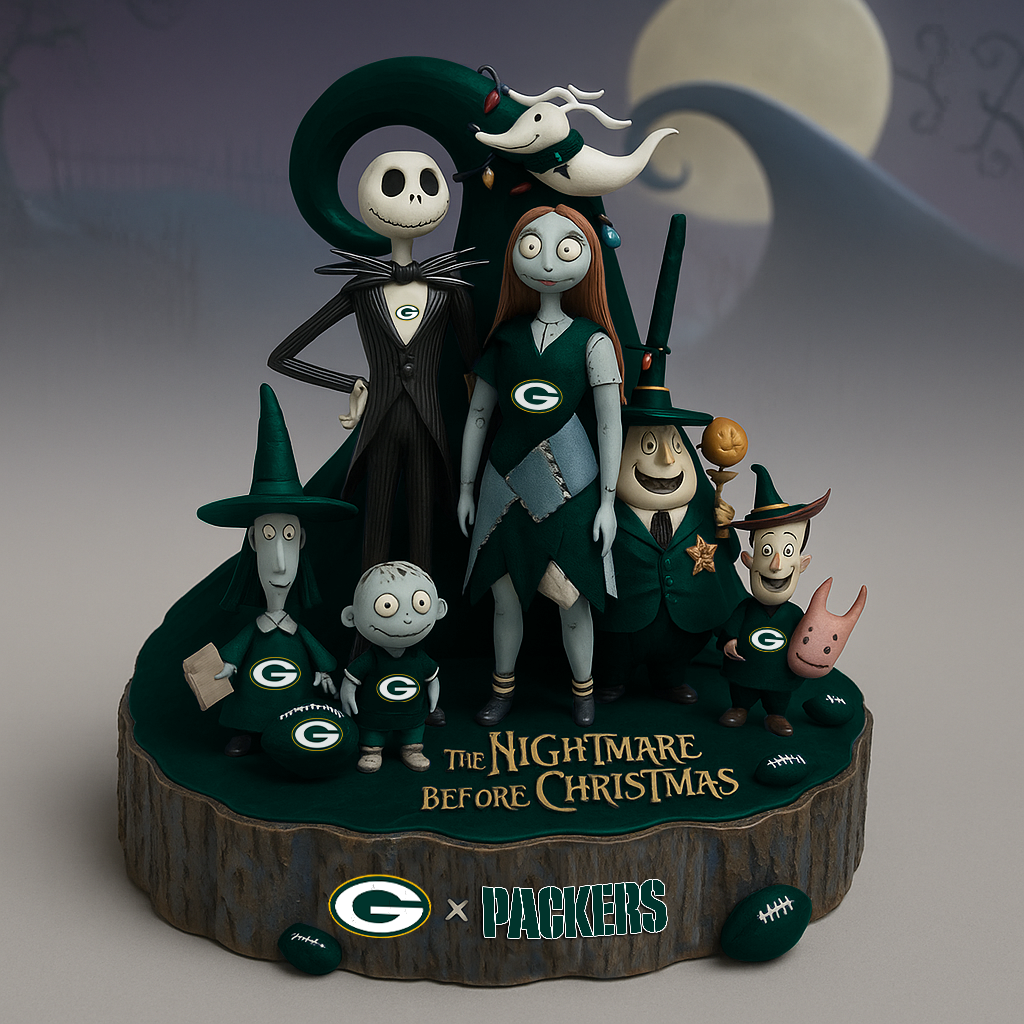 Premium NFL GB x TNBC Acrylic Plaque V4 NMD TTV