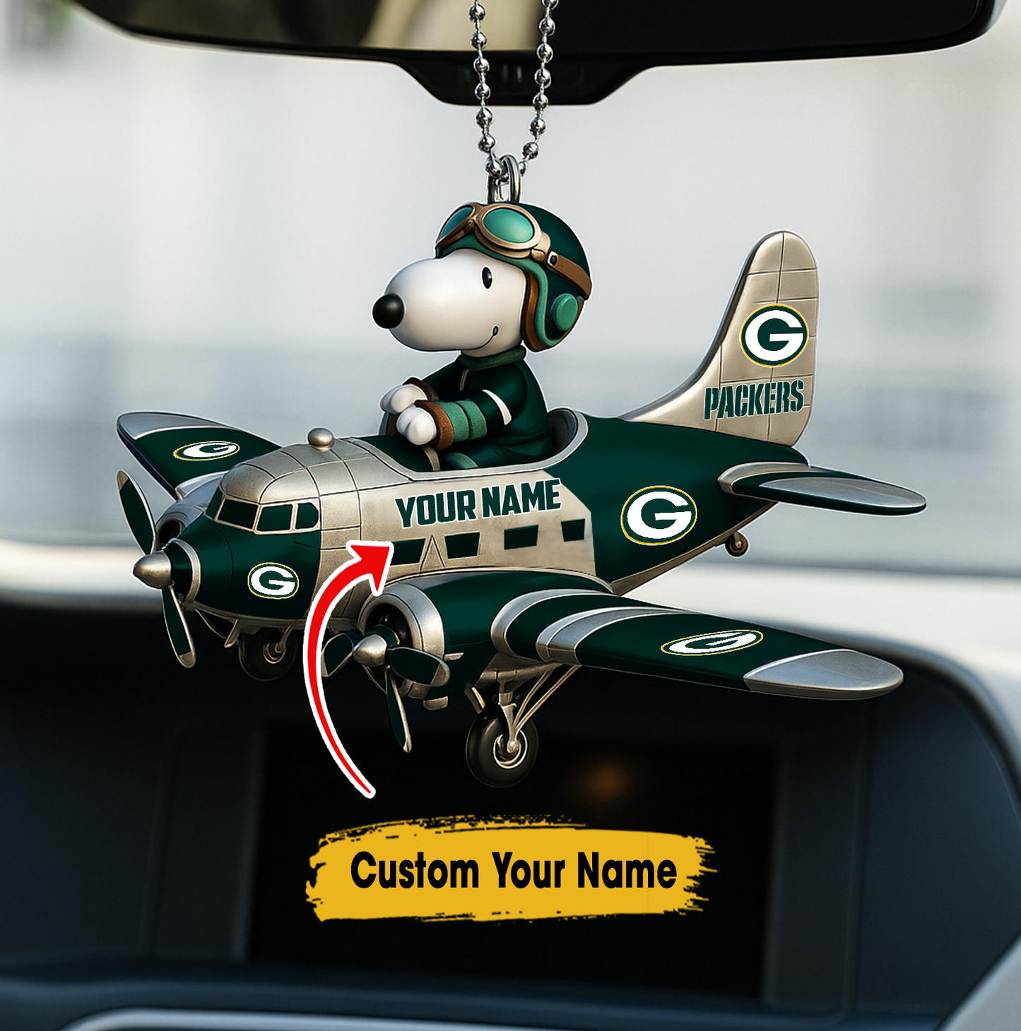 Premium NFL GBP x SNP Your Name Car Ornament V2 NMD TTV