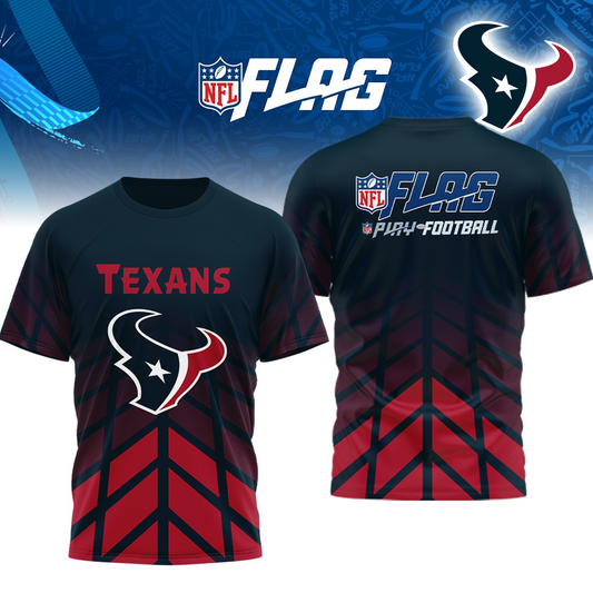 Premium NFL HOU Flag Football T-shirt V1 NMD TTV