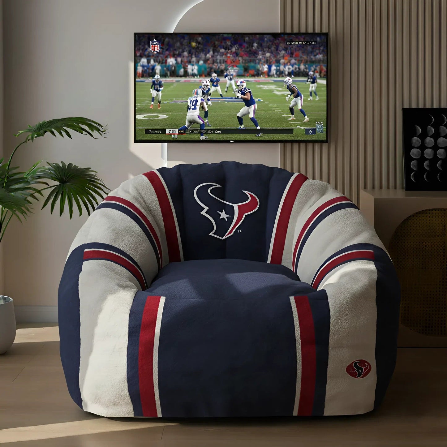 Premium NFL HOU Lazy Sofa Chair V1 NMD NHM