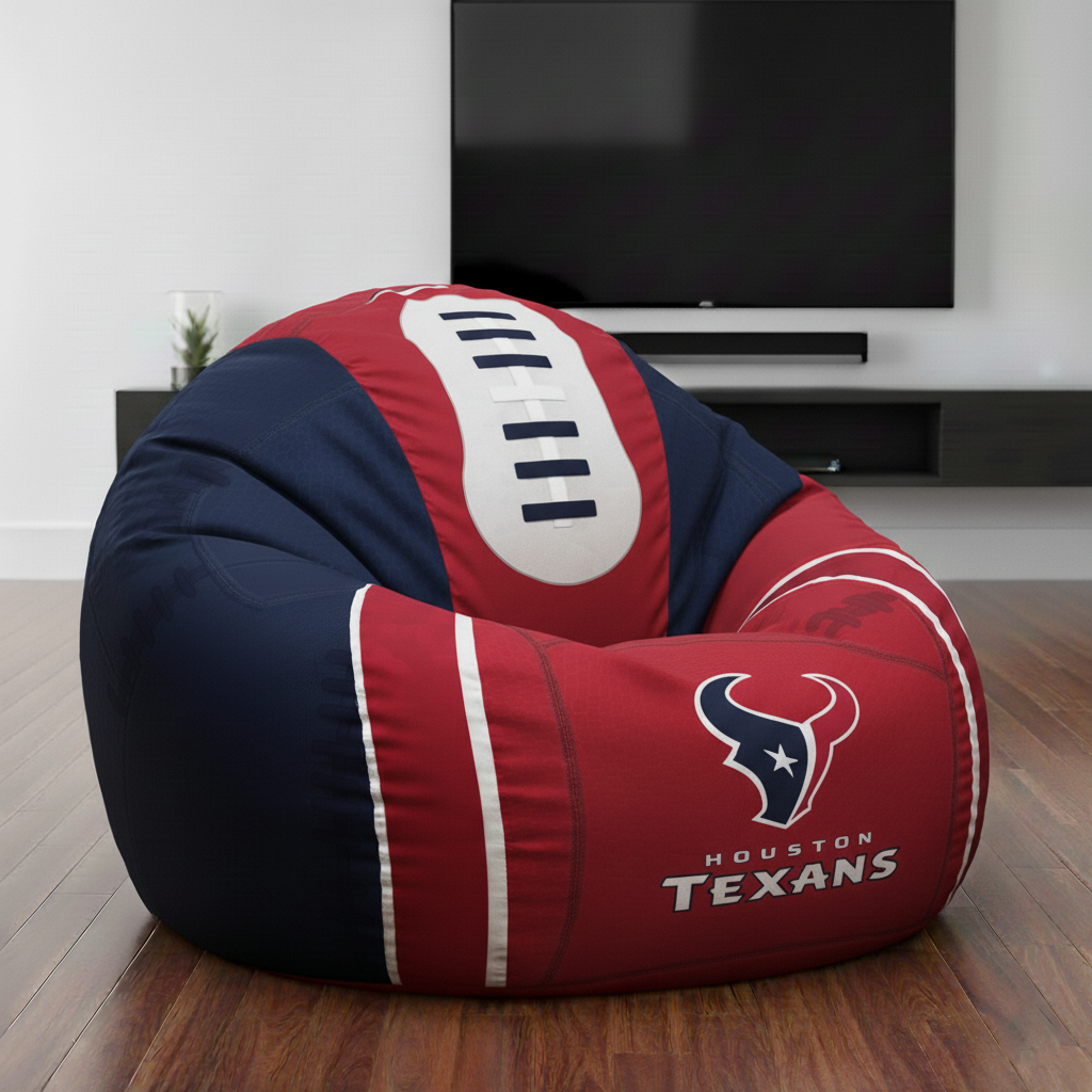 Premium NFL HOU Lounge Bean Chair V1 NMD TTV