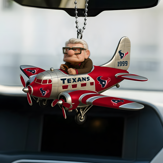 Premium NFL HOU x CARL Car Ornament V1 DATND TANTD