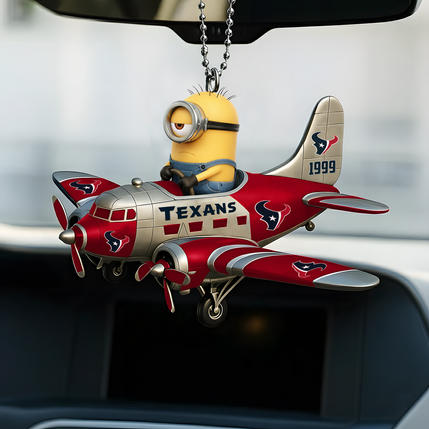 Premium NFL HOU x MINI Car Ornament V1 DATND TANTD