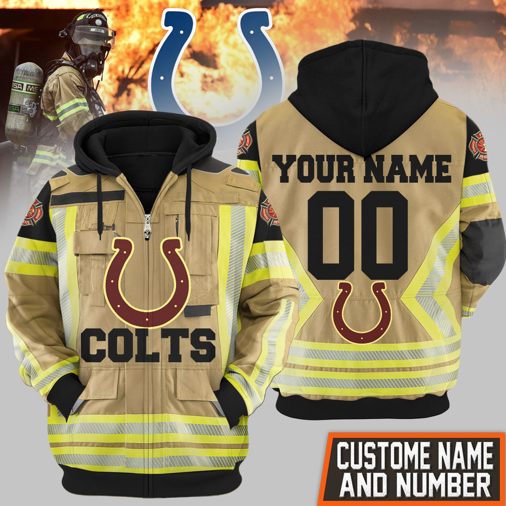 Premium NFL IND Firefighter Zip Hoodie V1 NMD TTV