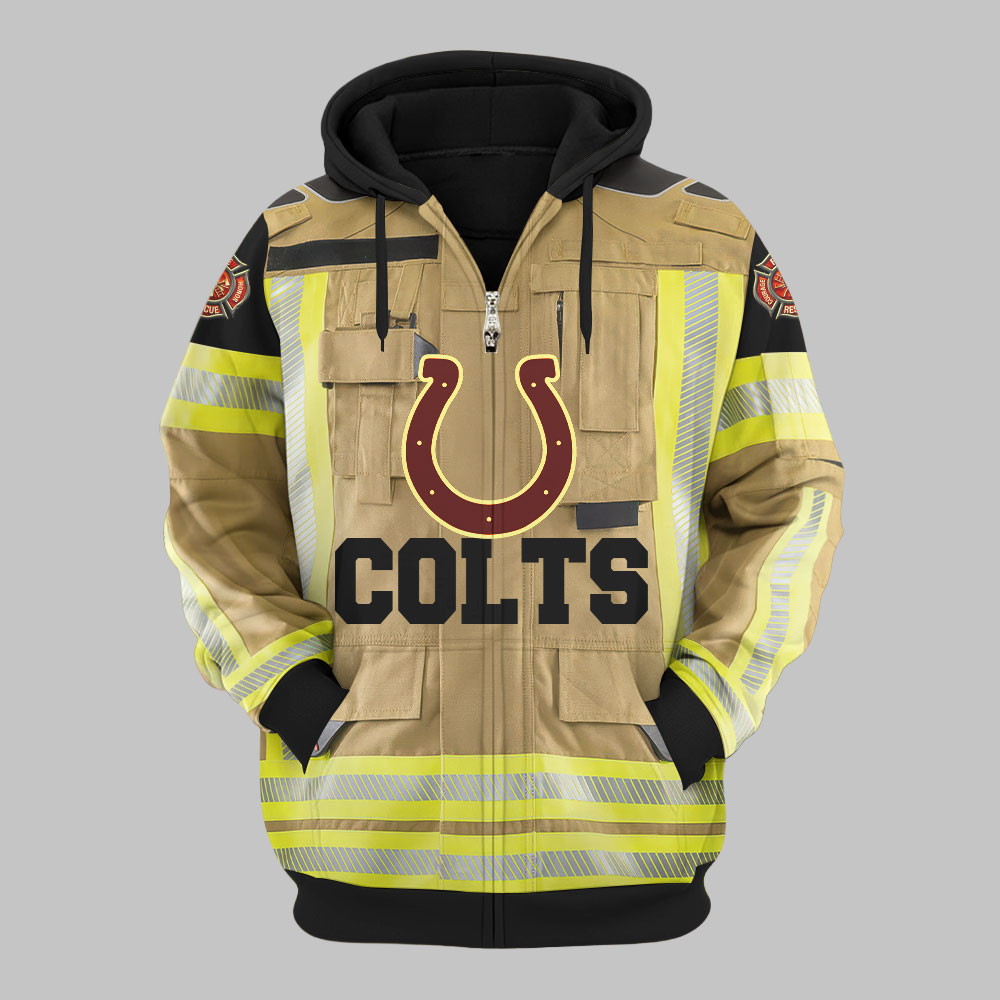 Premium NFL IND Firefighter Zip Hoodie V1 NMD TTV