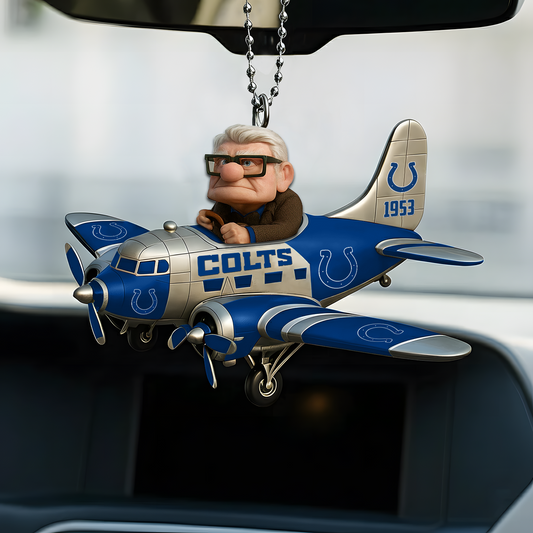 Premium NFL IND x CARL Car Ornament V1 DATND TANTD