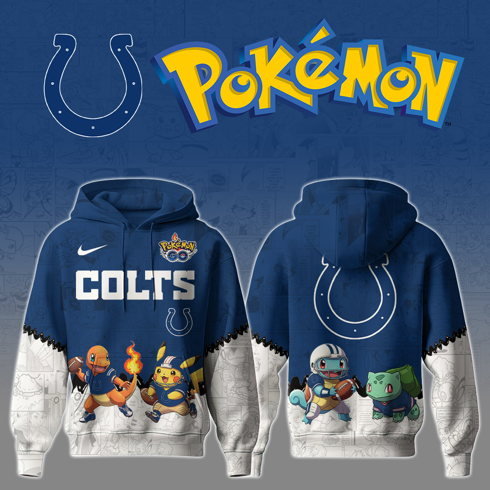 Premium NFL IND x Pokemon Hoodie V1 NMD TTV